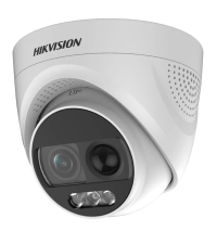 Domo turbohd 2 megapixel (1080p) / imagen a color 24/7 / lente 2.8 mm / luz blanca 20 mts /  ip67 / sensor pir / salida de alarma