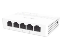 Switch gigabit hikvision, 5 puertos, 101001000 mbps, no administrable, blanco Switch gigabit hikvision, 5 puertos, 101001000 mbps, no administrable, blanco
