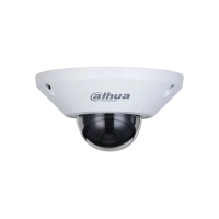 Dahua ipc-eb5541-as -camara ip fisheye de 5 megapixeles/ wizmind/ 360 grados/ microfono integrado + 1 canal de e s/ e s de alarma/ mapa de calor