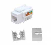 Conector jack rj45 cat6 90 grados enson ens-jc6wh - rj-45, blanco, cat6