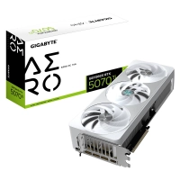 Tarjeta de video gigabyte gv-n507taero oc-16gd procesamiento de gráficos geforce rtx™ 5070 ti
