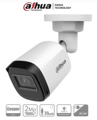 Cámara bala de 2 megapixeles - lente de 2.8 mm, 30 metros de ir, 100 grados de apertura, ip67, soporta: cvi/tvi/ahd y cvbs