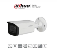 Camara bullet 4k/ lente de 3.6mm/ ir de 80 metros/ microfono integrado + 1 entrada de audio/ metalica/ ip67/ wdr real de 120 db