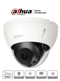 Dahua ipc-hdbw5241rn-ase-ni-0360b - cámara ip domo antivandálica resolución de 2 mp/ lente 3.6 mm/ ia wizmind/ detección facial/ conteo de personas/
