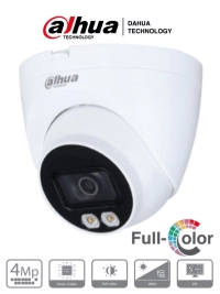 Dahua ipc-hdw2439t-as-led-28- camara domo ip de 4 megapixeles/ lente de 2.8 mm/ microfono integrado/ luz para 30 mts/ wdr real/ ranura para microsd