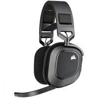 Audífonos corsair hs80 ca-9011235-na carbon wireless