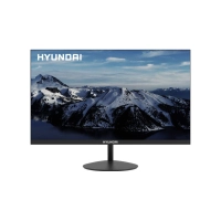 Monitor led - hyundai 23.8 pulgadas ht24fombk02 resolucion 1920x1080 full hd, montaje vesa, incluye cable hdmi, negro