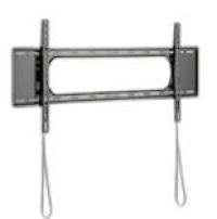 Soporte de pared fijo para pantallas y monitores - 43-90 pulgadas, capacidad de carga  80 kg, bloqueo automático de resorte con cables de liberación rápida