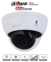 Cámara ip domo antivandálica 5mp - lente 2.8mm, visión de 111°, ir 30m, wizsense, smd plus, micrófono integrado, poe, ranura microsd, ip67/ik10