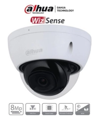 Cámara ip domo antivandálica 4k - lente 2.8mm, apertura 106 grados, wdr real 120db, ir 30mts, video analíticos ivs, ip67/ik10/ poe/ ranura microsd