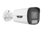 Cámara ip bala unv (ipc2312le-adf28km-wp) / 2 mp / lente 2.8 mm / wdr 120db / ir 30m / microsd 512gb / micrófono integrado