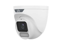Cámara ip turret unv (ipc3622le-adf28k-wp) / 2mp / lente-2.8 mm / wdr 120db / ir 30m / microsd 512gb / micrófono integrado