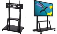 Soporte movible multimedia screens jc-supit - negro, pantallas interactivas