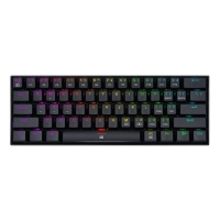 Teclado mecánico redragon dragonborn - k630rgb red, inglés, negro, rgb