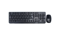 Kit teclado y mouse vorago km-302 inalambrico negro