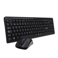 Kit teclado y mouse inalámbricos vorago km-304 - 10 metros