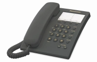 Teléfono analógico panasonic kx-ts550meb - analógica, escritorio/pared, negro Teléfono analógico panasonic kx-ts550meb - analógica, escritorio/pared, negro