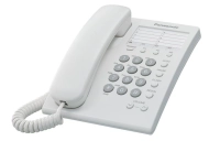 Teléfono analógico panasonic kx-ts550mew - analógica, escritorio/pared, color blanco, incluye memoria para 10 números Teléfono analógico panasonic kx-ts550mew - analógica, escritorio/pared, color blanco, incluye memoria para 10 números
