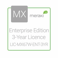 Licencia lic-mx67w-ent-3yr meraki - licencia por 3 años para router mx67w (wifi)
