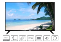 Pantalla profesional 43 pulgadas fhd - ideal para sistemas cctv para operar 24/7, vga/hdmi, altavoces integrados, brillo 330 cd/m²