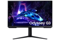 Monitor samsung gamer 27 pulgadas - odyssey g3, fhd, flat, 180hz, 5ms, color negro, ls27dg300elxzx