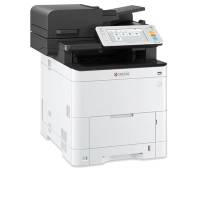 Multifuncional láser a color kyocera ma3500cifx 1102z32us0 - 37ppm, 1200x1200dpi, impresora/escaneo/copiadora/fax, cama plana oficio a4, dúplex estándar