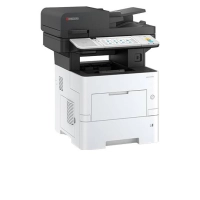 Multifuncional monocromático láser kyocera ma5500ifx 110c0z2us0 - 57ppm, 1200x1200dpi, impresora/copiadora/escáner/fax, cama plana tamaño oficio a4, dúplex est