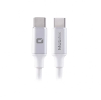 Cable c a c mobifree cable tipo c a c - usb c, usb c, 1 m, color blanco