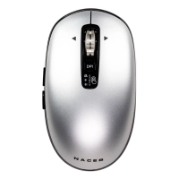 Mouse inalambrico naceb slim gris na-0131g Mouse inalambrico naceb slim gris na-0131g