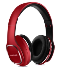 Diadema bluetooh cetus naceb technology na-0307r - rojo, bluetooth