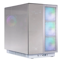Naceb gabinete gamer e-atx aluminio y cristal templado na-0640