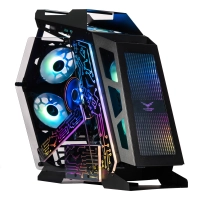 Gabinete naceb (na-0641) gamer olympian, m-atx, itx, cristal templado / lateral, frontal y superior Gabinete naceb (na-0641) gamer olympian, m-atx, itx, cristal templado / lateral, frontal y superior