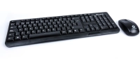Kit de teclado y mouse inalambrico naceb technology - 112 teclas, negro na-426