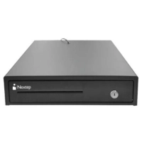 Cajón de dinero nextep ne-514 - negro, acero, 8, 4