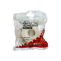 Cinta adhesiva nextep ne-607t corte fácil 18mm x 33mm mts con 2 piezas