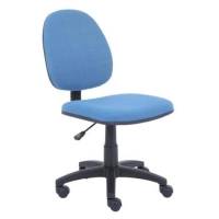 Silla basica nextep de altura ajustable azul base giratoria