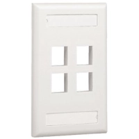Placa panduit nk4fwhy - color blanco
