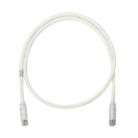 Cable de parcheo panduit nk6pc5y - 1, 52 m, rj-45, rj-45, color blanco