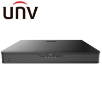 Nvr 8mp 8 ch / 8 poe unv (nvr302-08s2-p8) capacidad 2 discos duros hasta 10 tb c/u
