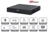 Nvr 32 canales ip 8mp - 16 puertos poe, 4k wizsense, 4 bahías disco duro, 1 canal de reconocimiento facial, smd plus, rendimiento 256mbps, quick pick