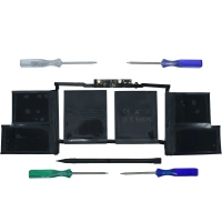 Bateria para laptop ota1820 ovaltech li-ion 11.4v 76.15wh / 6680mah para apple macbook pro 15 a1707 late 2016