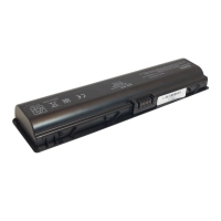 Bateria color gris 6 celdas ovaltech para hp pavilion dv2000 - dv6000, 6, negro, 5200 mah, 10.8v, hp