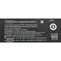 Othvs03xl batería 11.55v 52wh/4350mah para hp envy 15 15-as series vs03xl