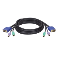 Cables 3 en 3 tripp-lite p753-006 - 1, 8 m, hd15 f, 2x minidin-6, hd15 m, 2x minidin-6