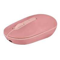 Mouse recargable perfect choice  2.4ghz/bt colori clic silencioso rosa