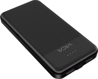 Power bank vica 10 - 000 mah, usb 2.0, capacidad y tipo de batería: batería de polímero de litio de 10000 mah Power bank vica 10 - 000 mah, usb 2.0, capacidad y tipo de batería: batería de polímero de litio de 10000 mah