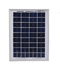 Módulo fotovoltaico epcom pro1012 - 10 w, 12 v, silicio policristalino