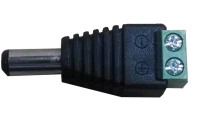 Bolsa de 10 conectores  dahua technology psubr12 - negro, macho