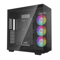 Gabinete deepcool r-ch780 - mini atx; e-atx, gpu de hasta 480 mm. capacidad 9 ventiladores de 120mm o 140mm. 3 radiadores de 420mm. usb3.0×4 audio×1, tipo-c