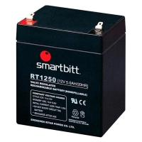Batería de reemplazo smartbitt sbba12-5 - negro, 12 v, 5 año(s), 5 ah, plomo-ácido